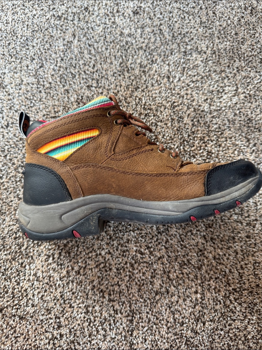 Ariat Women’s Terrain Serape Stripe Boots | Size 8.5 - Picture 7 of 7
